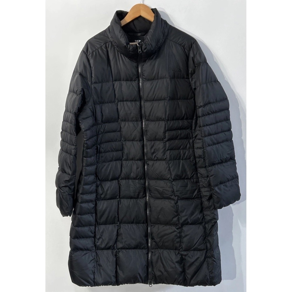 Women's The North Face‎ Goose Down Long Parka Insulated Puffer XXL 2XL 550 Down